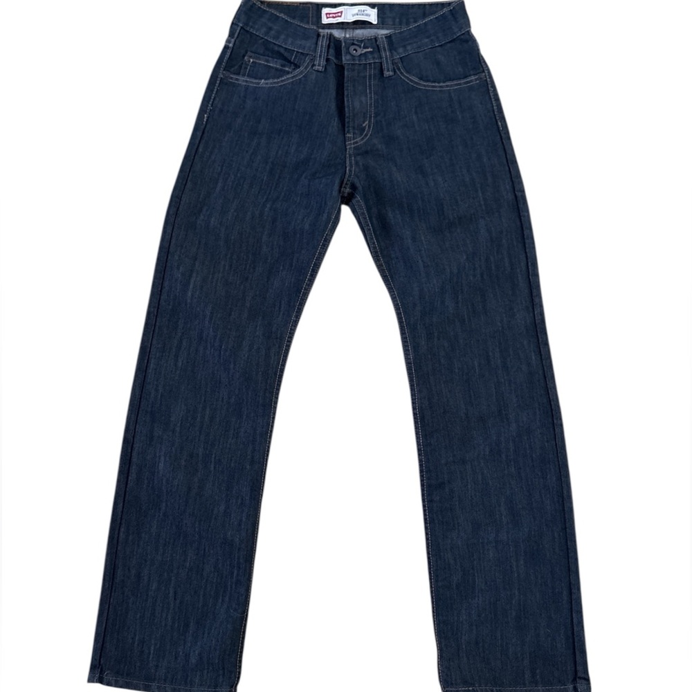 Levi's Dark Blue Straight Jeans for Boys